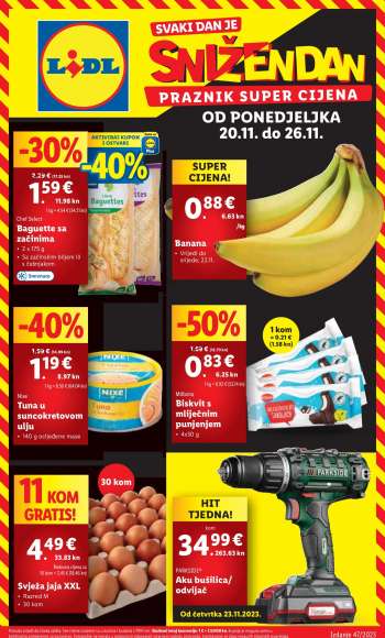 Lidl katalog - 20.11.2023. - 26.11.2023.