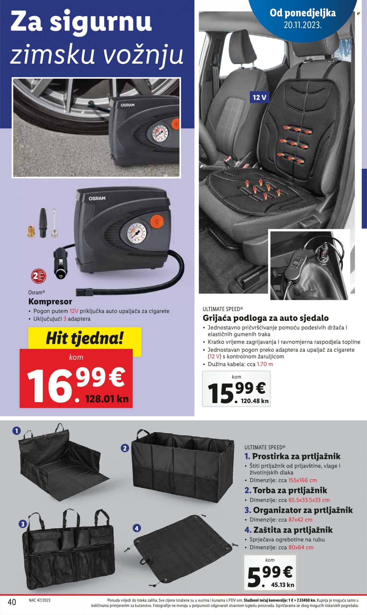 Lidl katalog - 20.11.2023. - 26.11.2023. Stranica 40