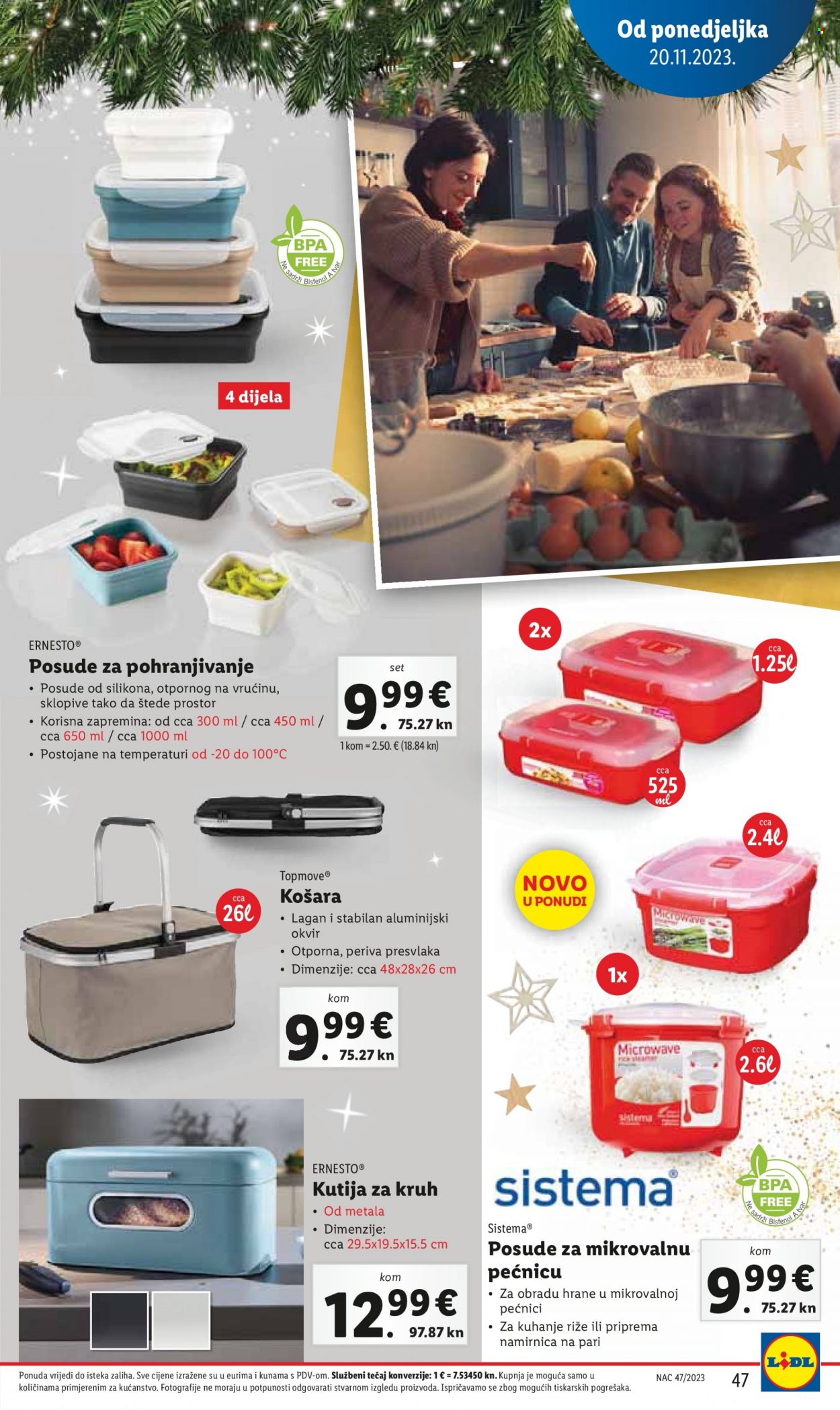 Lidl katalog - 20.11.2023. - 26.11.2023. Stranica 47