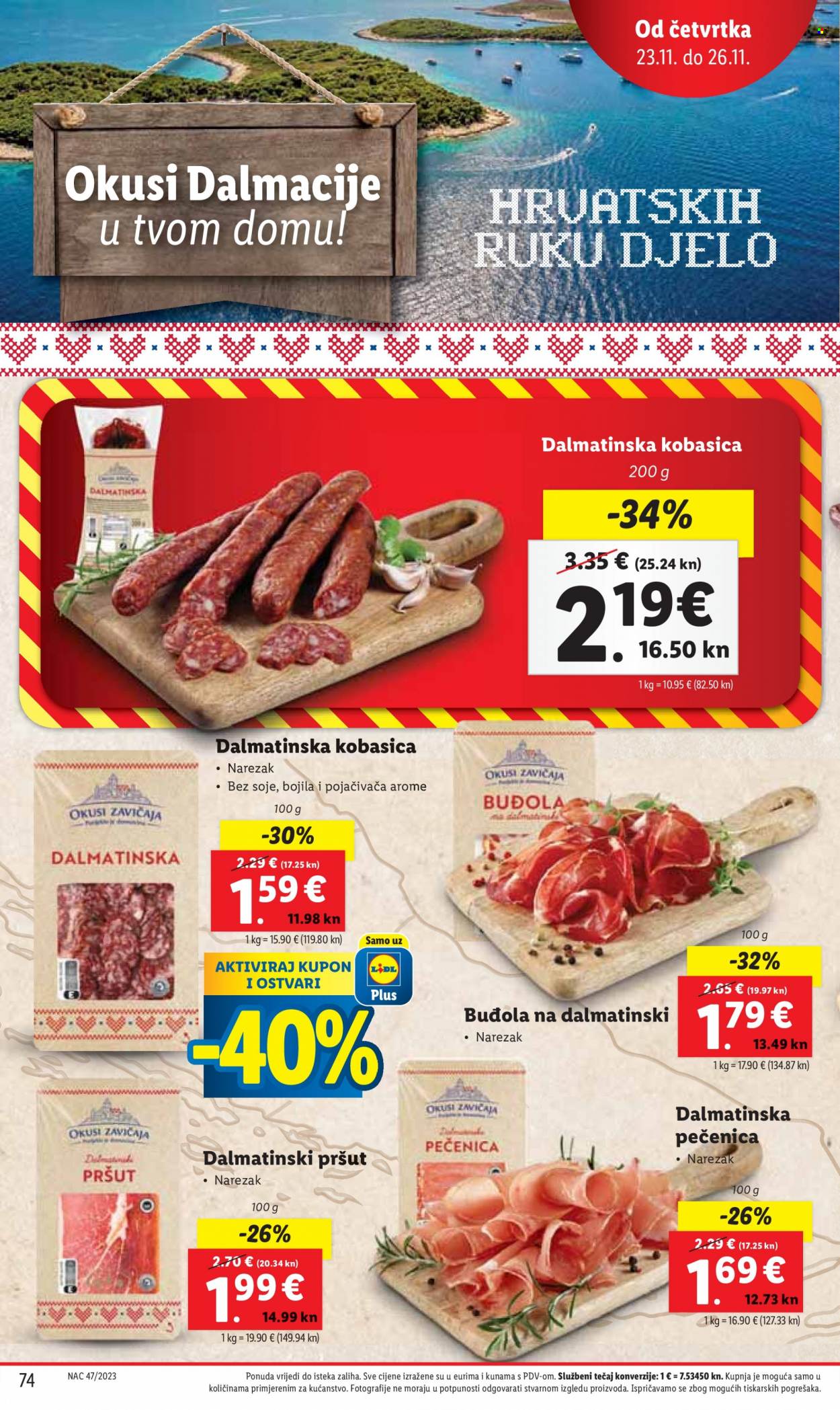 Lidl katalog - 20.11.2023. - 26.11.2023. Stranica 74