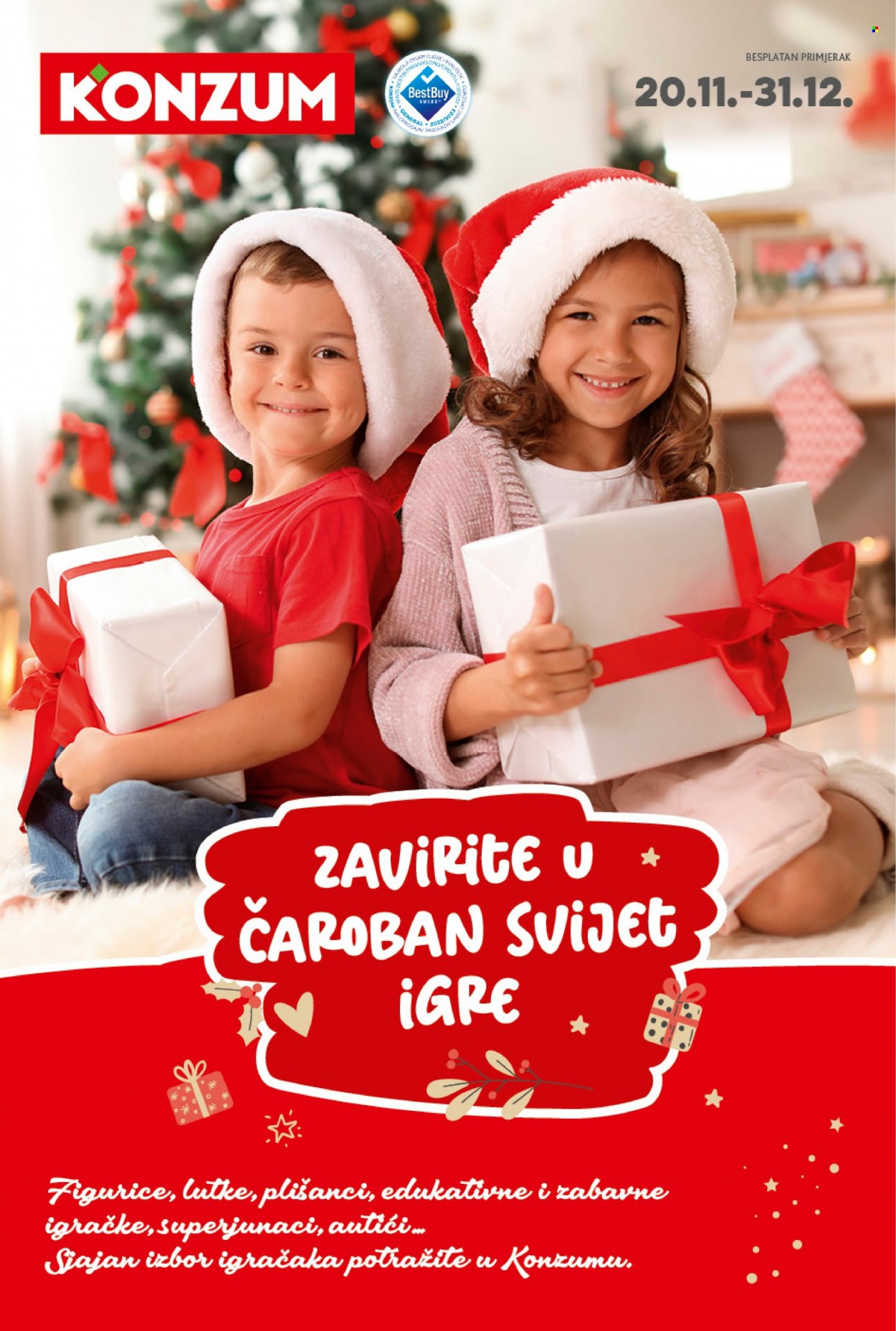 Konzum katalog - 20.11.2023. - 31.12.2023. Stranica 1