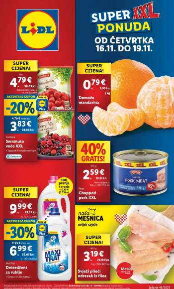 Lidl katalog - 16.11.2023. - 19.11.2023.