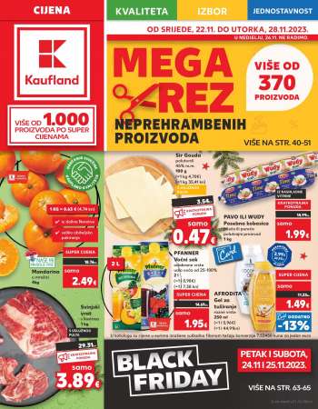 Kaufland katalog - 22.11.2023. - 28.11.2023.