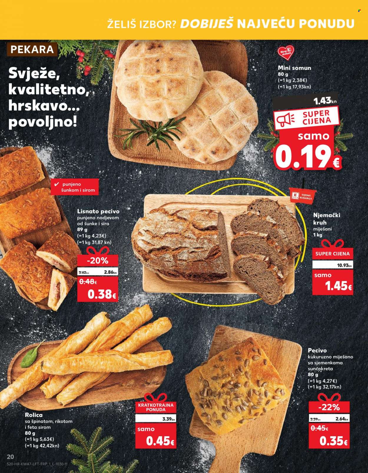 Kaufland katalog - 22.11.2023. - 28.11.2023. Stranica 20
