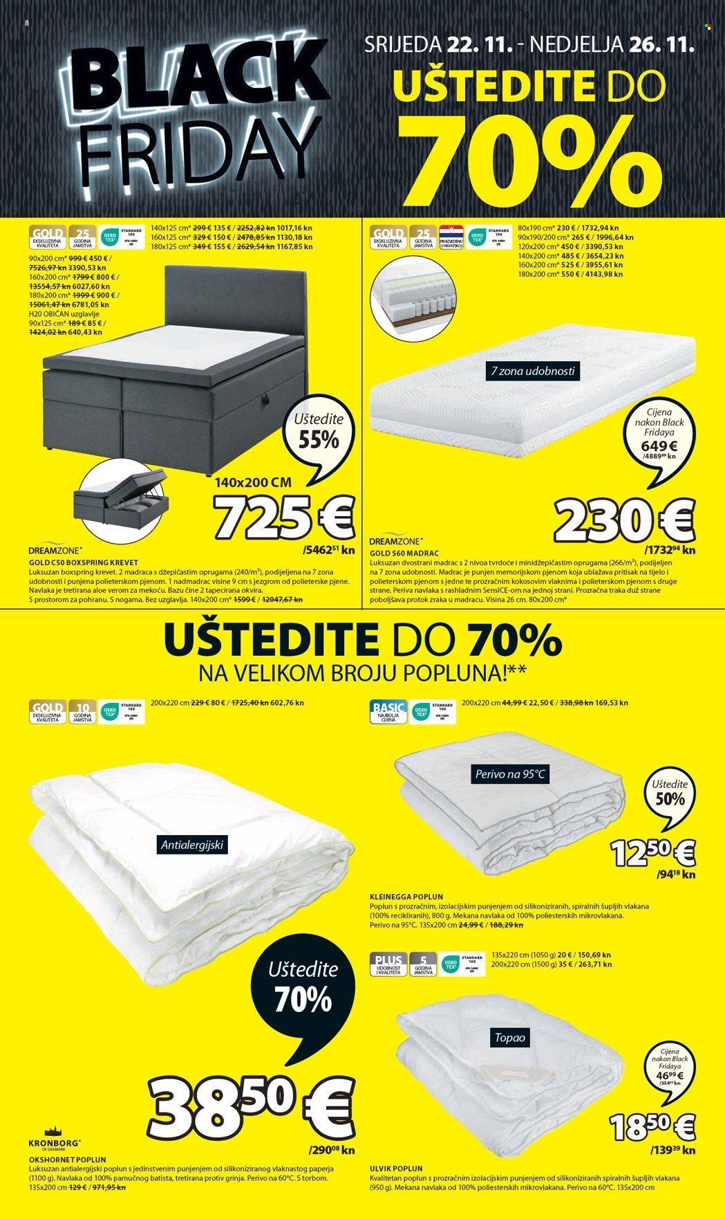 JYSK katalog - 22.11.2023. - 26.11.2023. Stranica 9