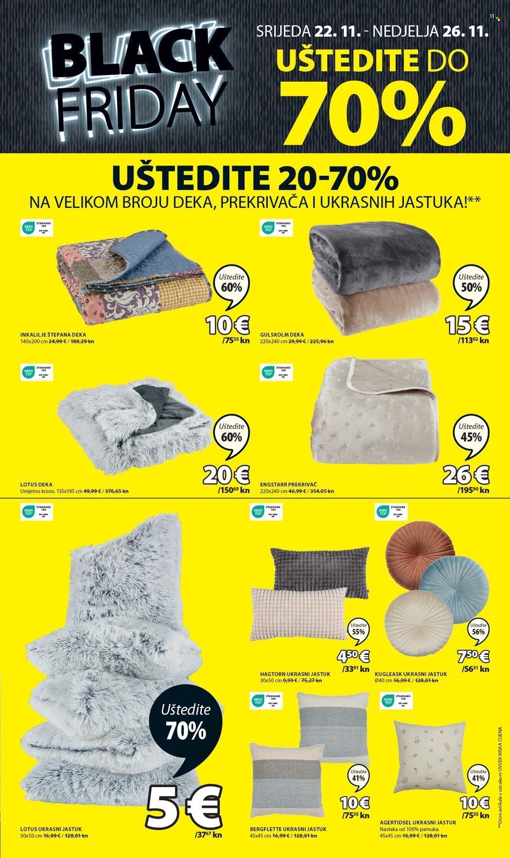 JYSK katalog - 22.11.2023. - 26.11.2023. Stranica 12