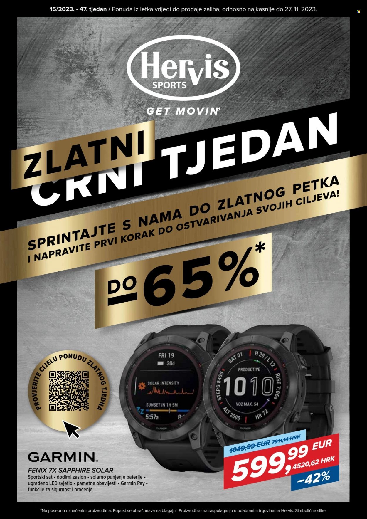 Hervis katalog - 20.11.2023. - 27.11.2023. Stranica 1