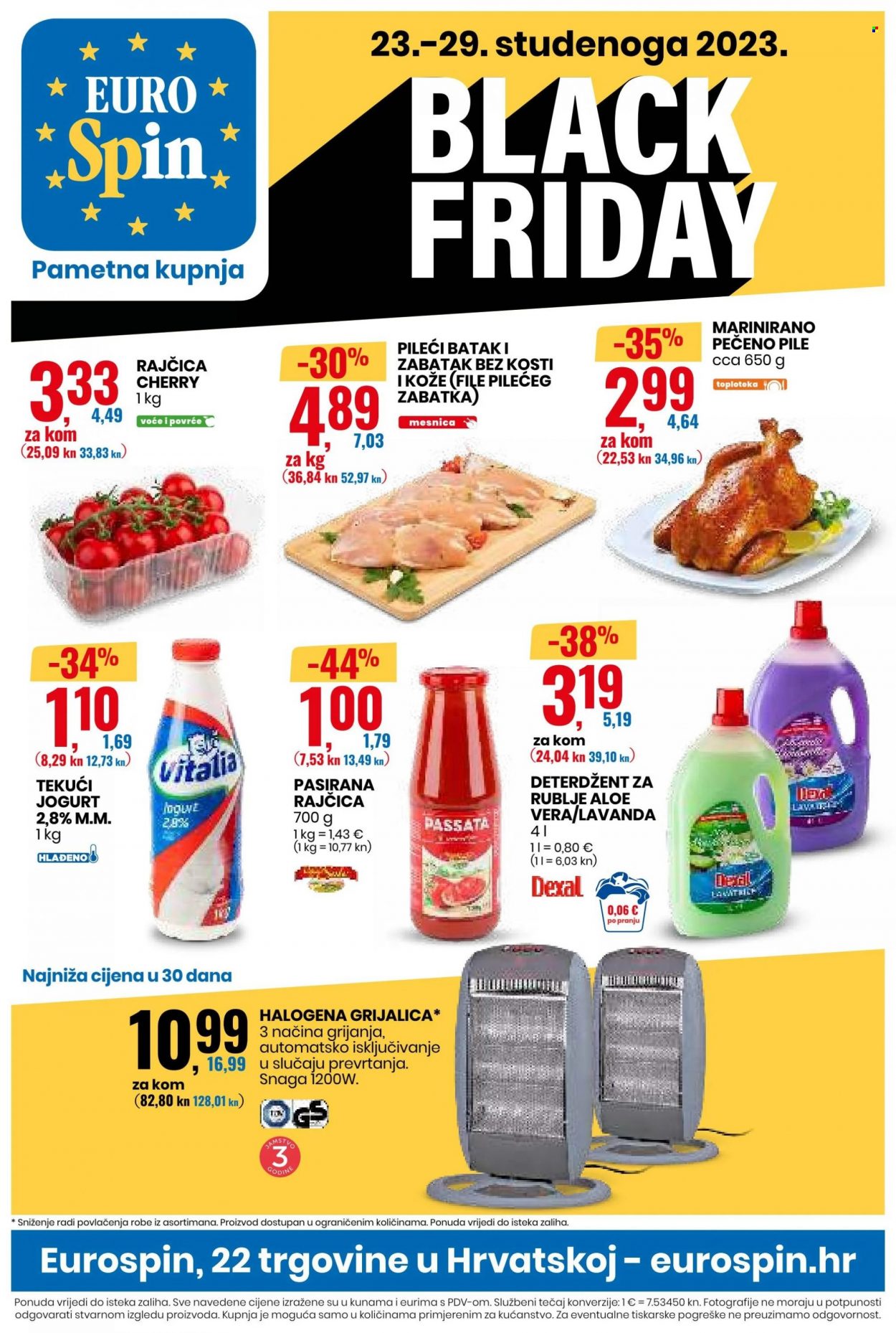 Eurospin katalog - 23.11.2023. - 29.11.2023. Stranica 1