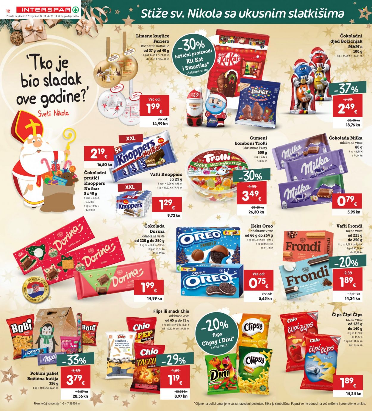INTERSPAR katalog - 22.11.2023. - 28.11.2023. Stranica 12