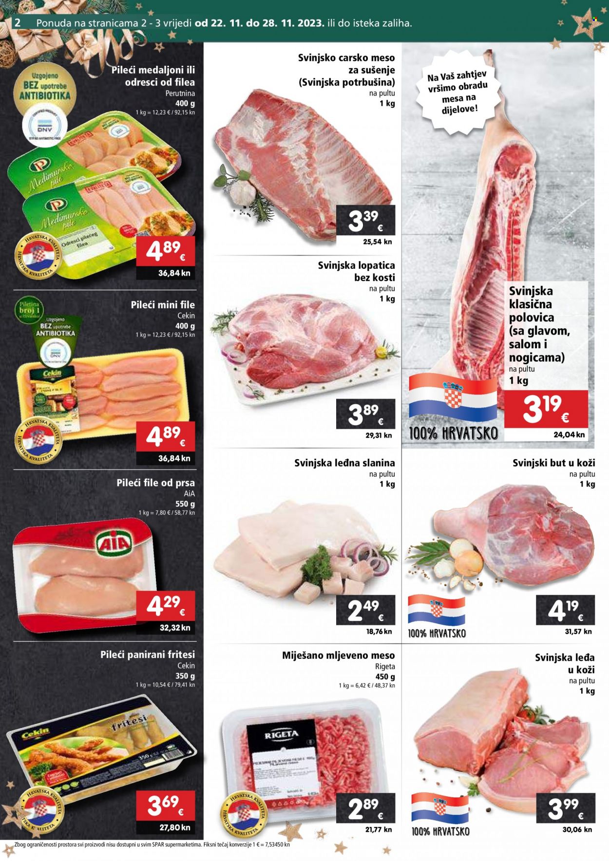 SPAR katalog - 22.11.2023. - 28.11.2023. Stranica 2