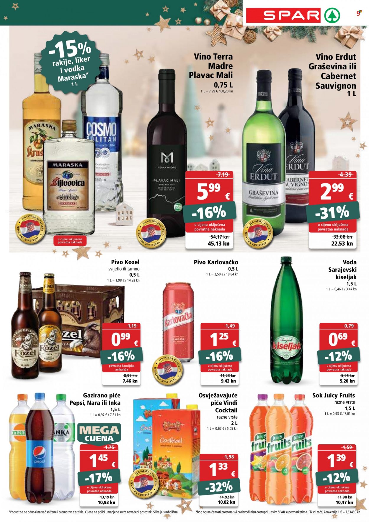 SPAR katalog - 22.11.2023. - 28.11.2023. Stranica 9