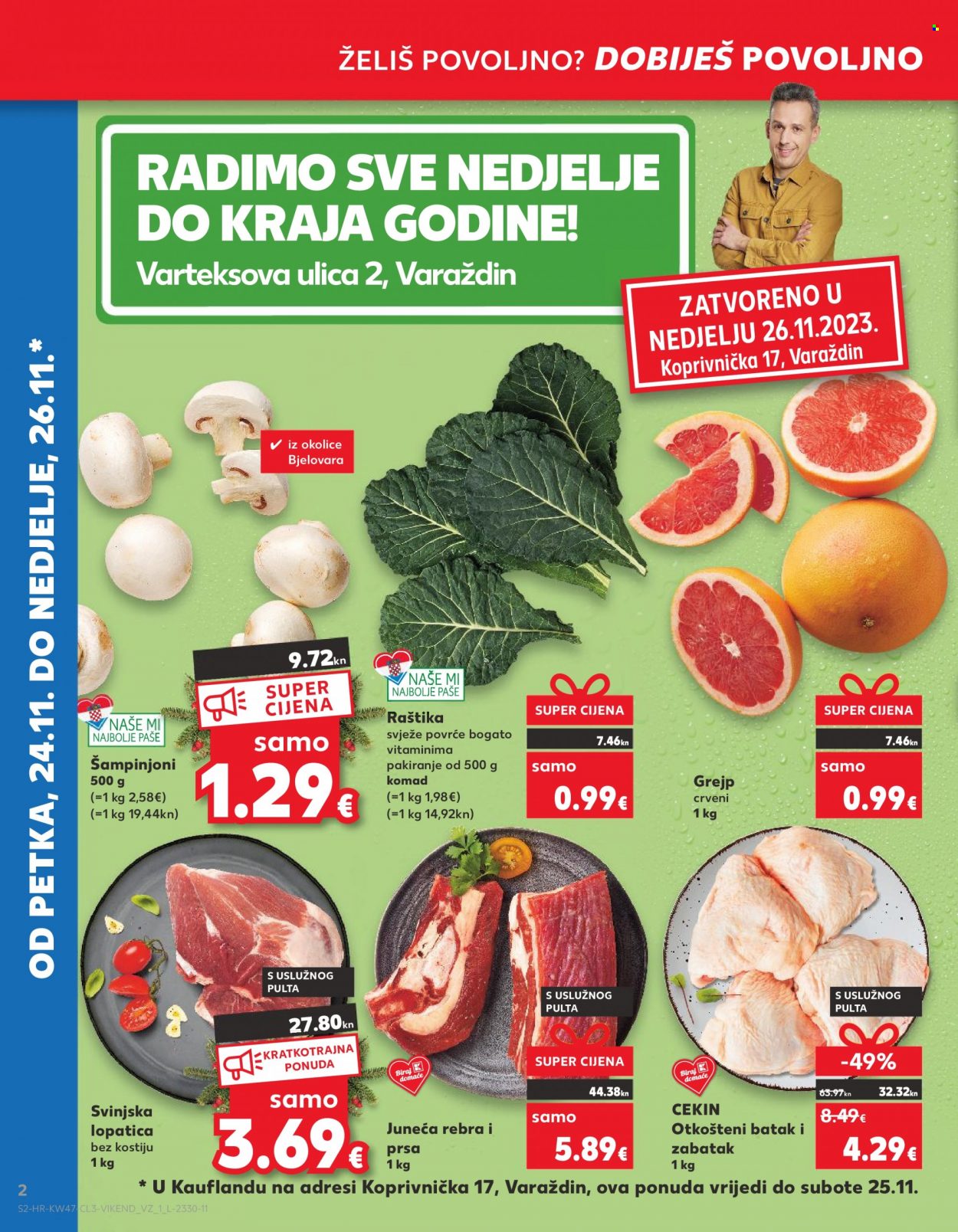 Kaufland katalog - 24.11.2023. - 26.11.2023. Stranica 2