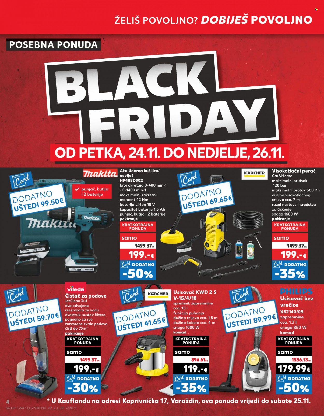 Kaufland katalog - 24.11.2023. - 26.11.2023. Stranica 4