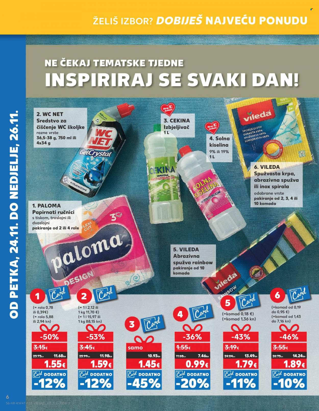 Kaufland katalog - 24.11.2023. - 26.11.2023. Stranica 6