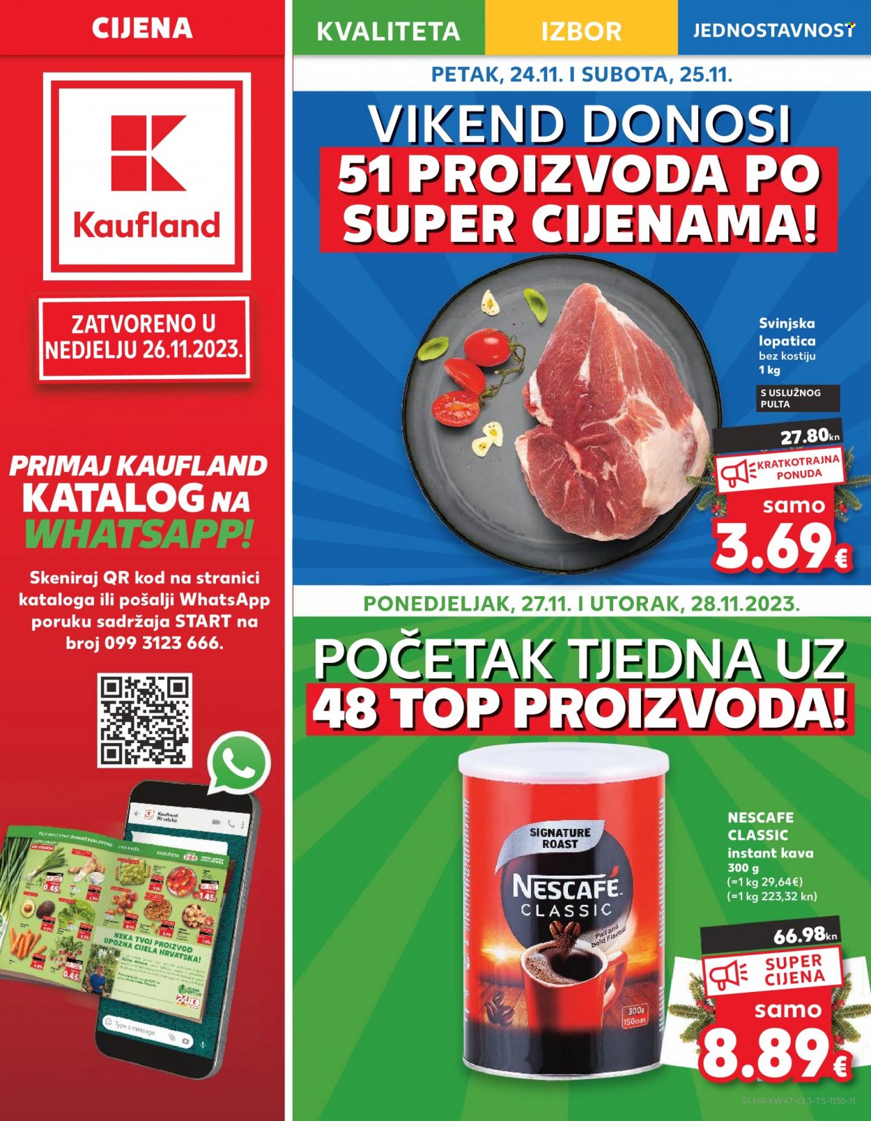 Kaufland katalog - 24.11.2023. - 28.11.2023. Stranica 1