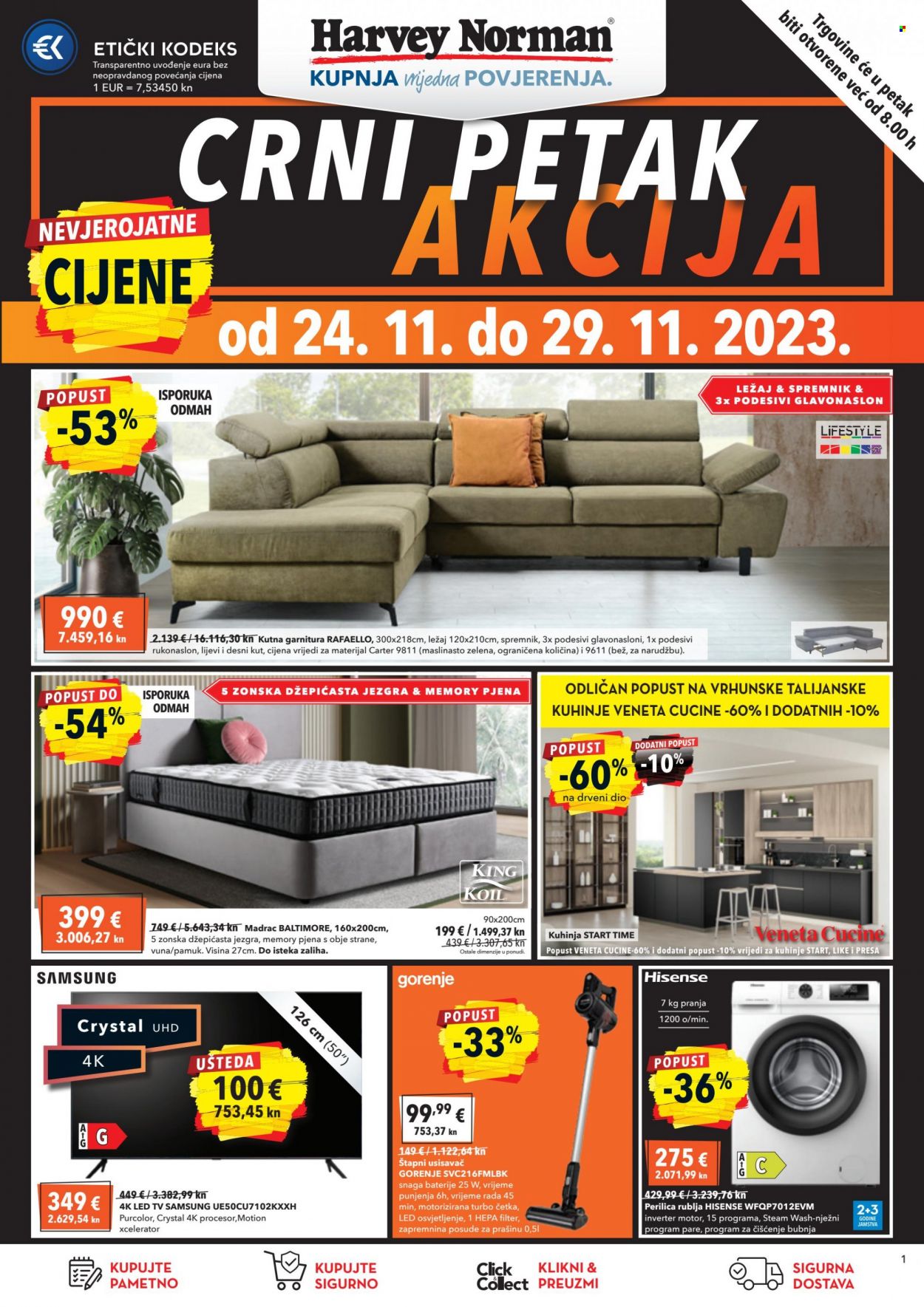 Harvey Norman katalog - 24.11.2023. - 29.11.2023. Stranica 1