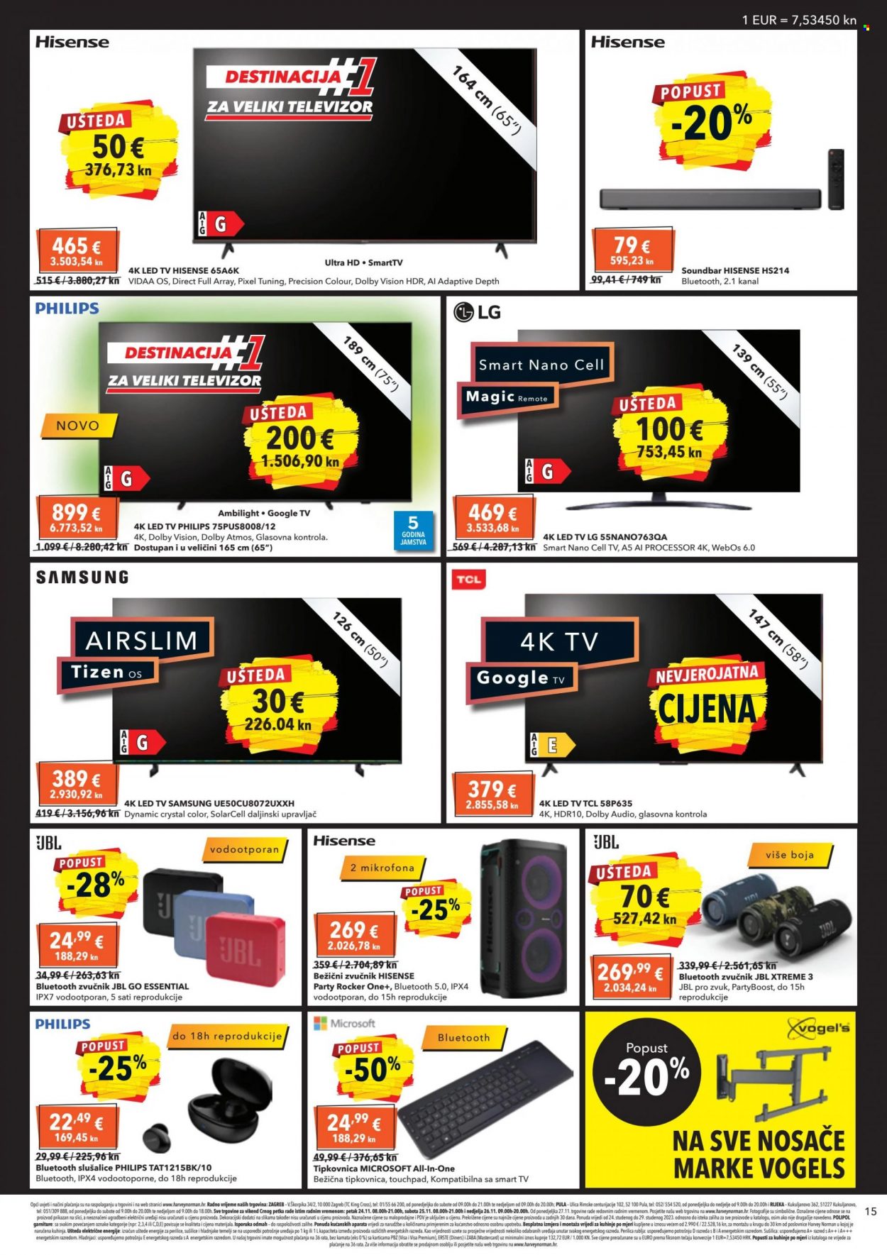Harvey Norman katalog - 24.11.2023. - 29.11.2023. Stranica 15