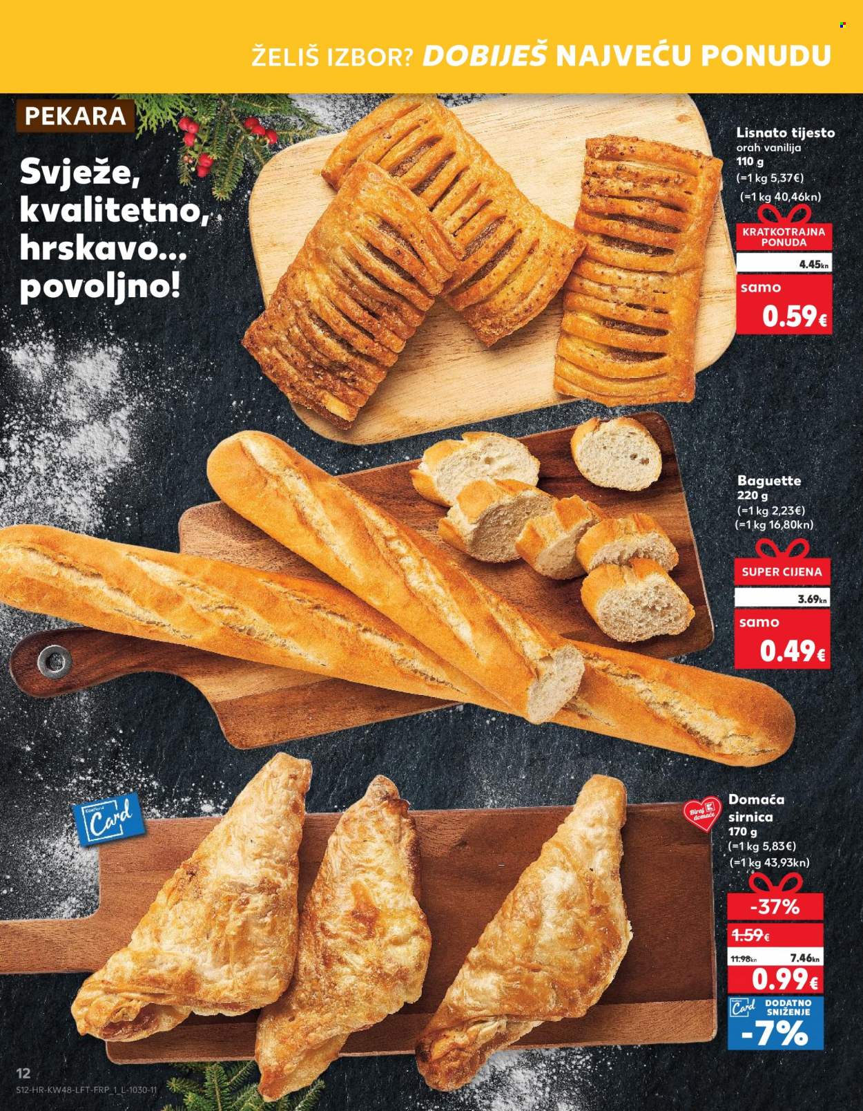 Kaufland katalog - 29.11.2023. - 05.12.2023. Stranica 12