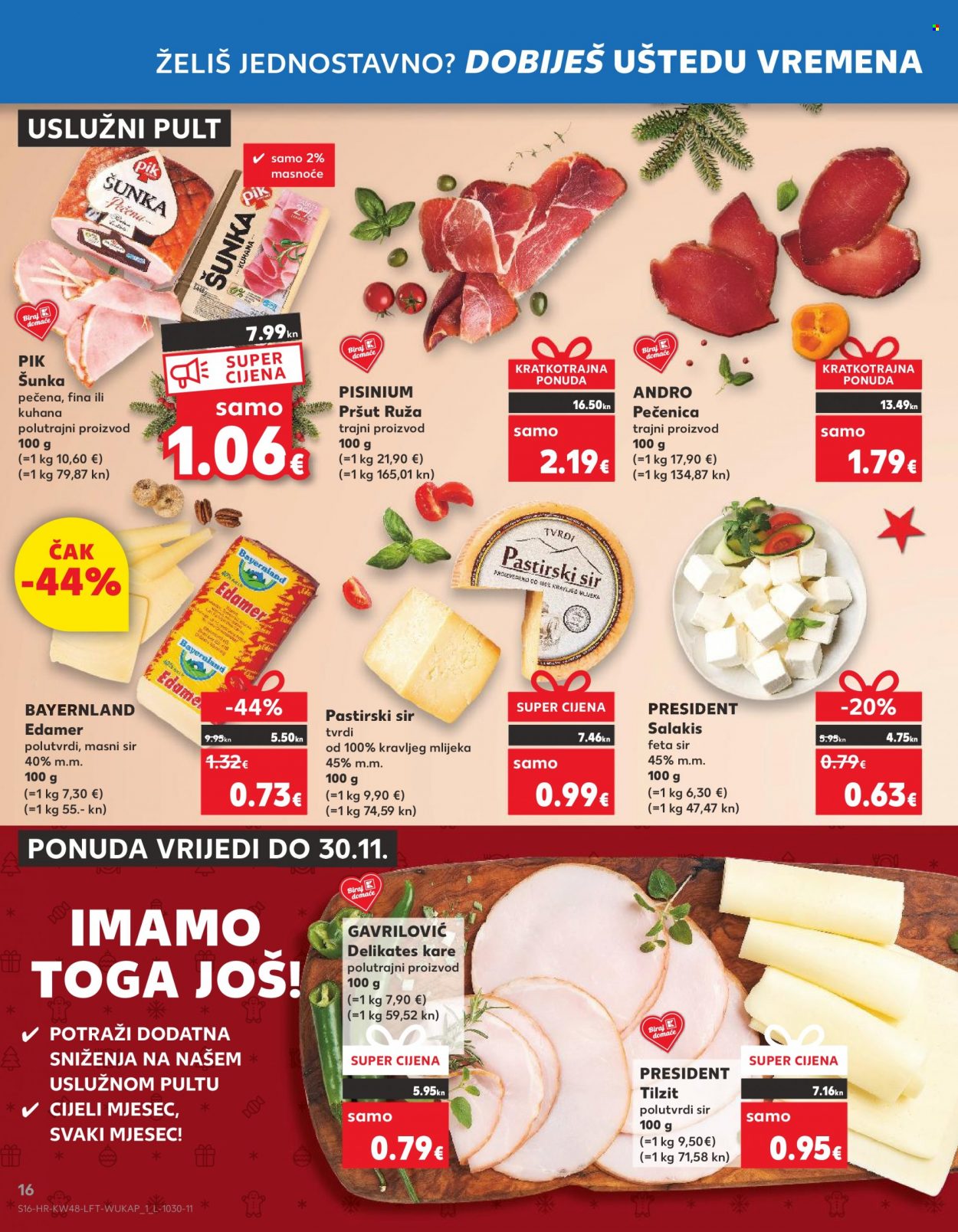 Kaufland katalog - 29.11.2023. - 05.12.2023. Stranica 16