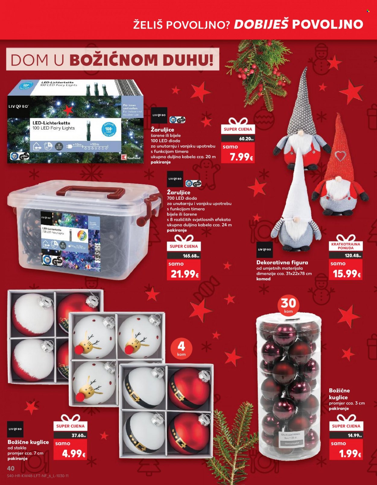 Kaufland katalog - 29.11.2023. - 05.12.2023. Stranica 40