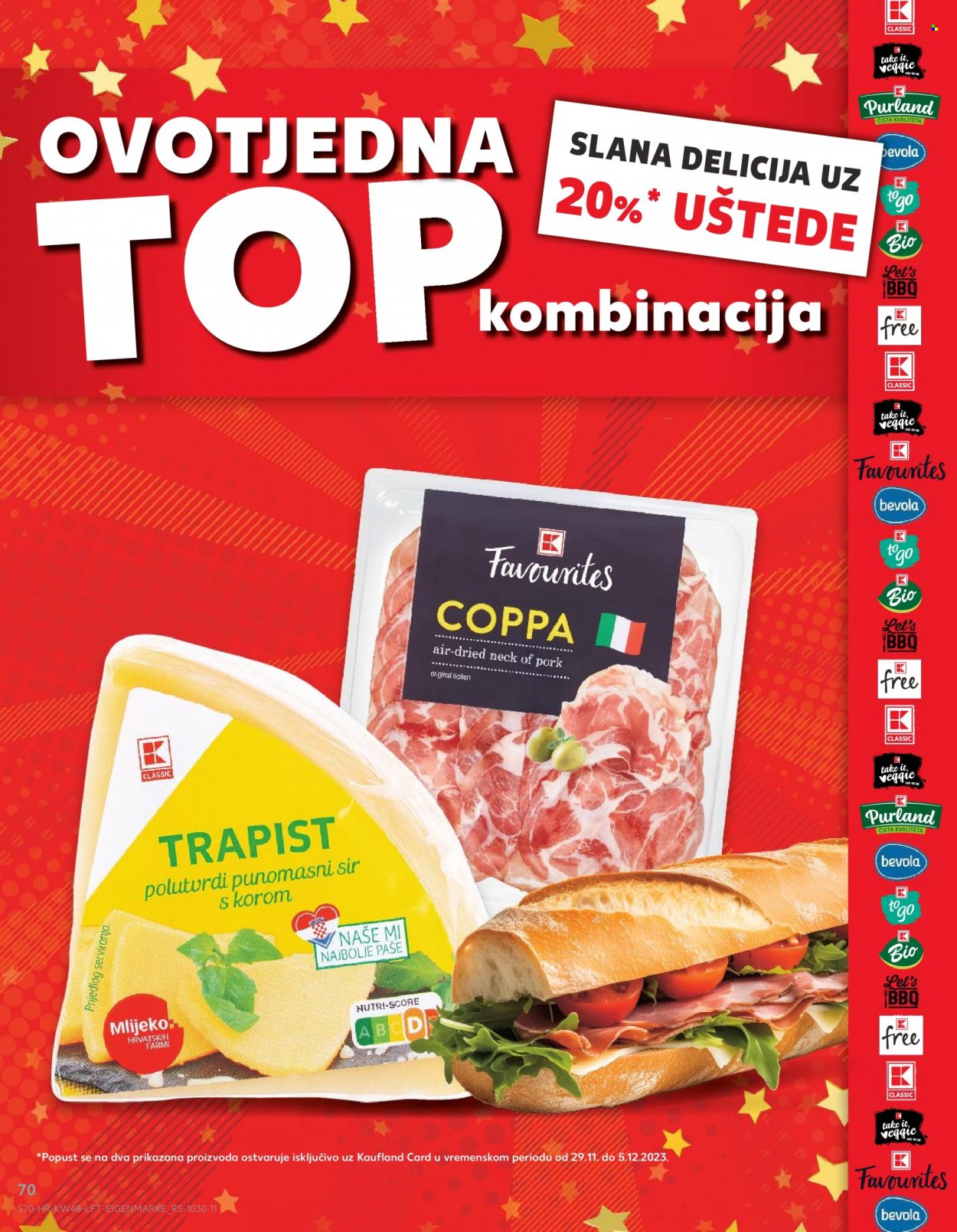 Kaufland katalog - 29.11.2023. - 05.12.2023. Stranica 70