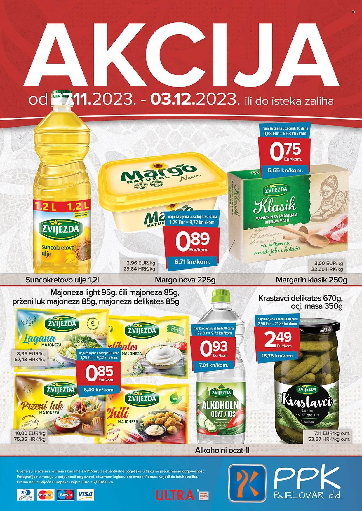 PPK Bjelovar katalog - 27.11.2023. - 03.12.2023. Stranica 1