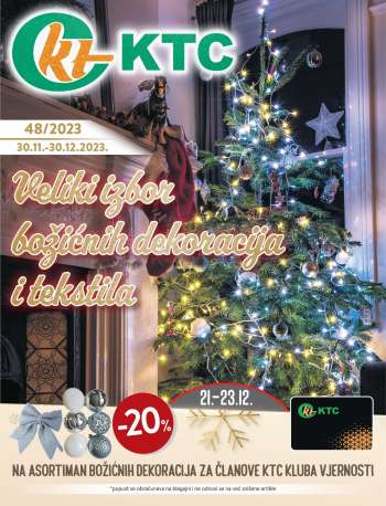 KTC katalog - 30.11.2023. - 30.12.2023.