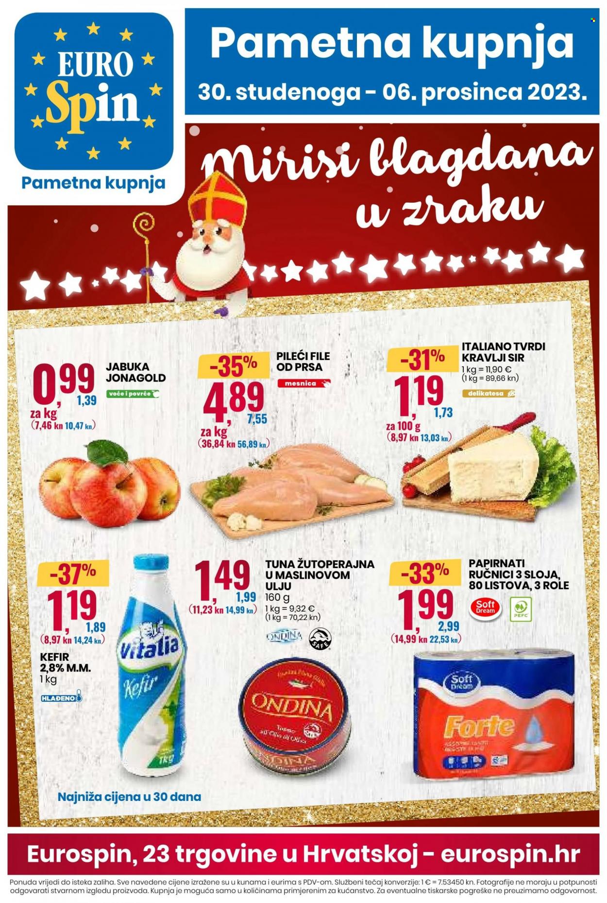 Eurospin katalog - 30.11.2023. - 06.12.2023. Stranica 1
