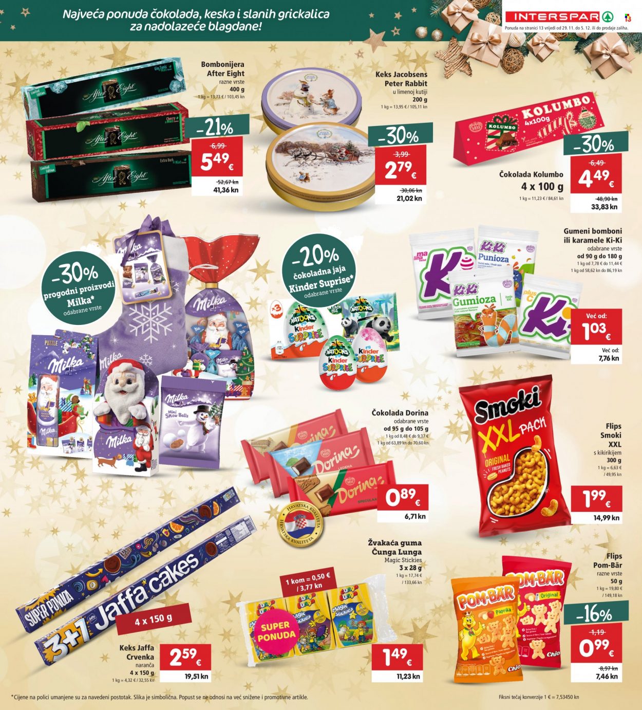 INTERSPAR katalog - 29.11.2023. - 05.12.2023. Stranica 13