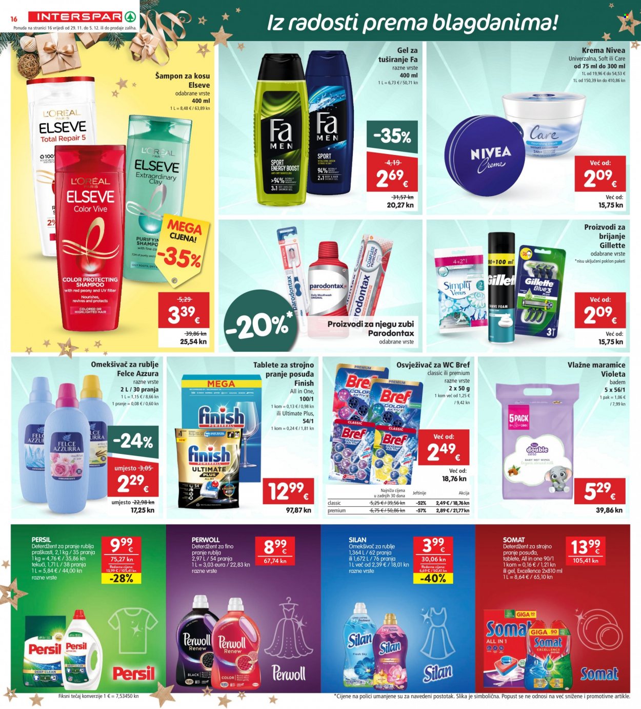 INTERSPAR katalog - 29.11.2023. - 05.12.2023. Stranica 16