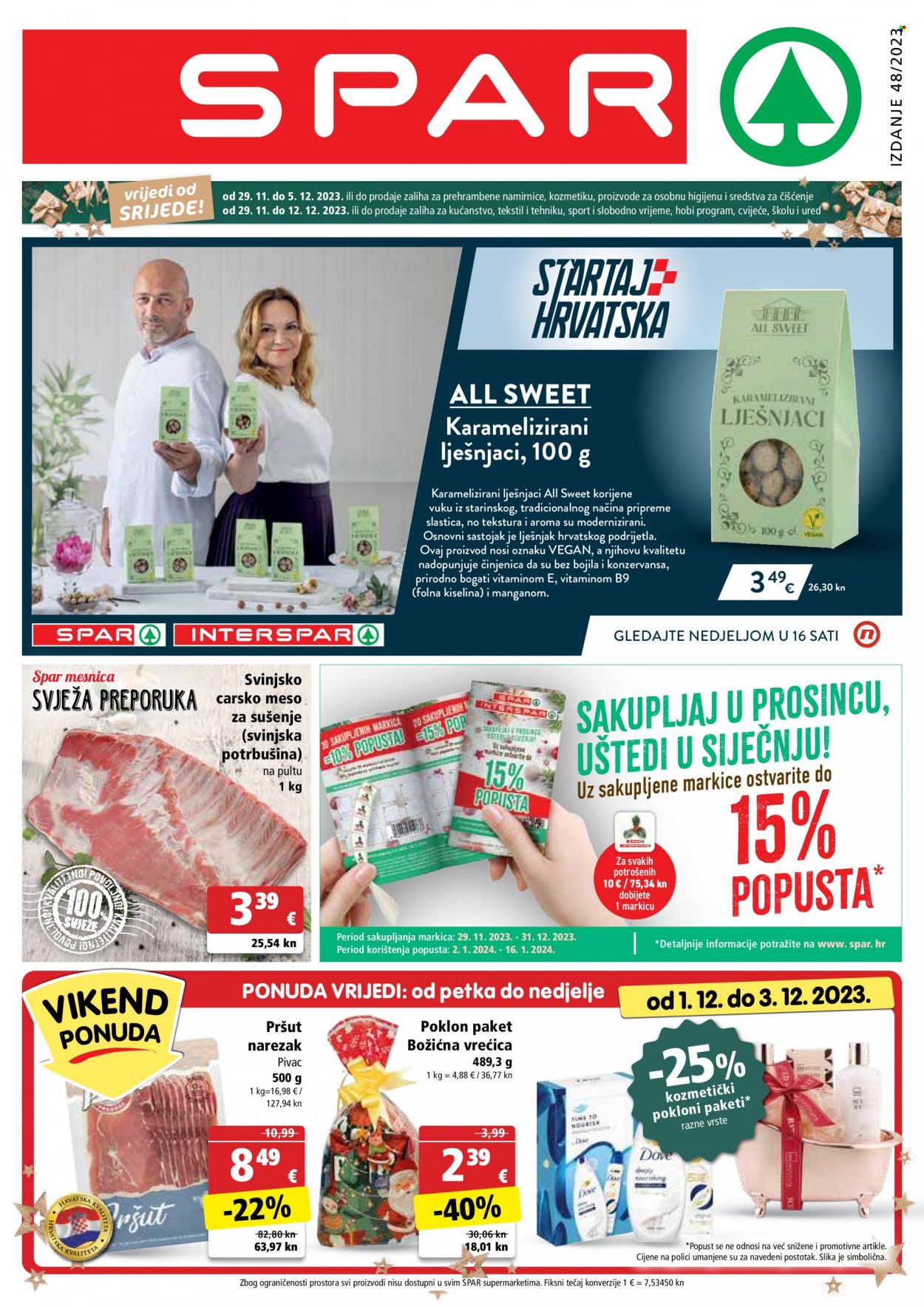 SPAR katalog - 29.11.2023. - 05.12.2023. Stranica 1