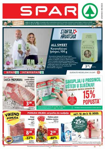 SPAR katalog - 29.11.2023. - 05.12.2023.