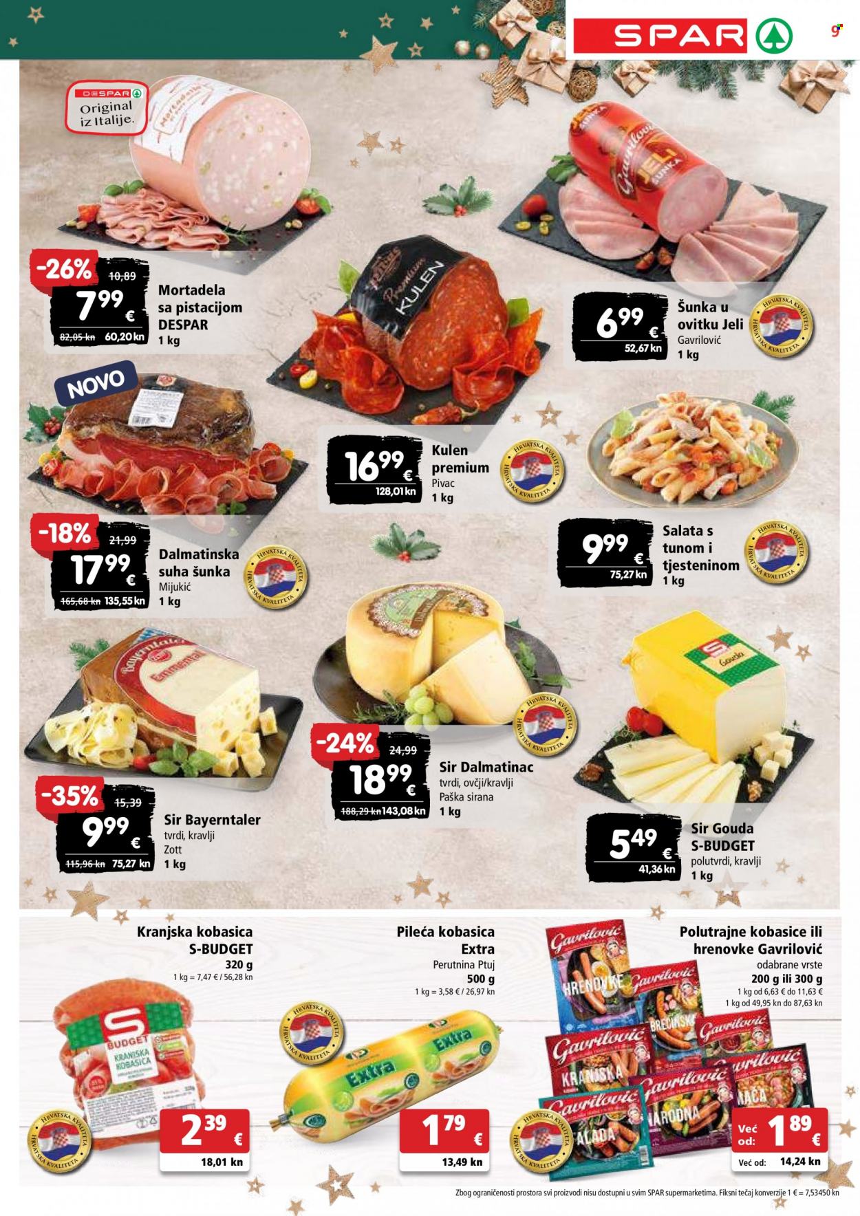 SPAR katalog - 29.11.2023. - 05.12.2023. Stranica 9