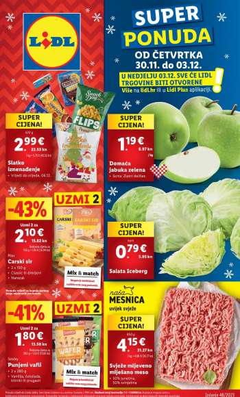 Lidl katalog - 30.11.2023. - 03.12.2023.