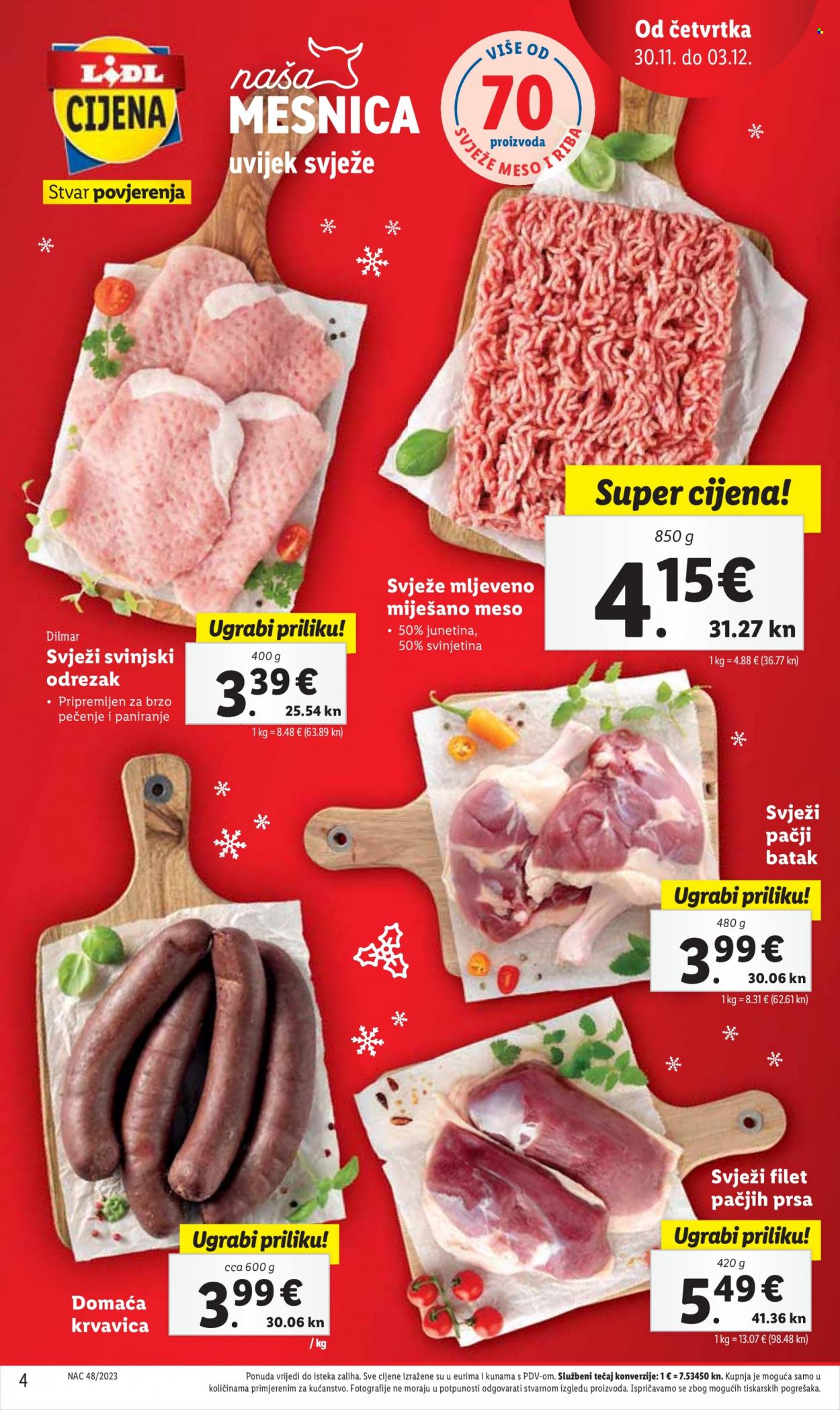 Lidl katalog - 30.11.2023. - 03.12.2023. Stranica 4