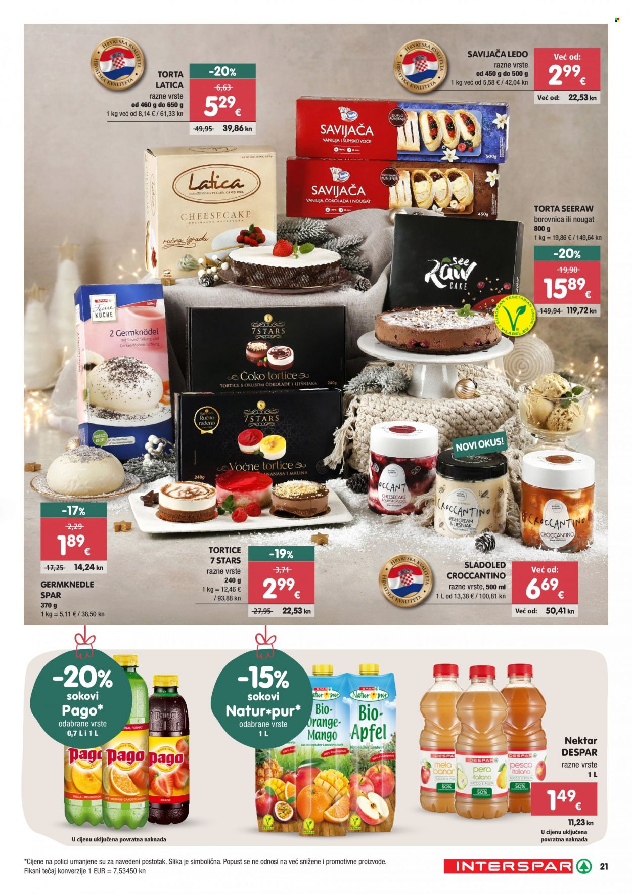 INTERSPAR katalog - 30.11.2023. - 31.12.2023. Stranica 21