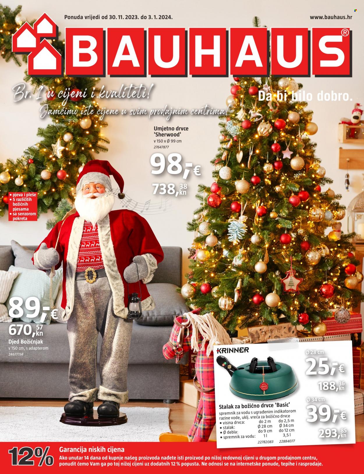 Bauhaus katalog - 30.11.2023. - 03.01.2024. Stranica 1