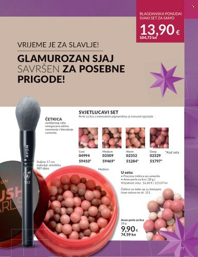 Avon katalog - 01.12.2023. - 27.12.2023. Stranica 77