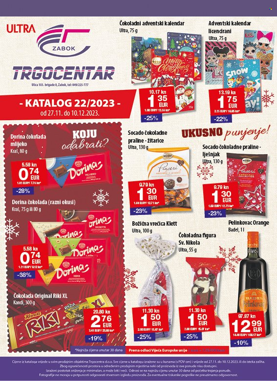 Trgocentar katalog - 27.11.2023. - 10.12.2023. Stranica 1