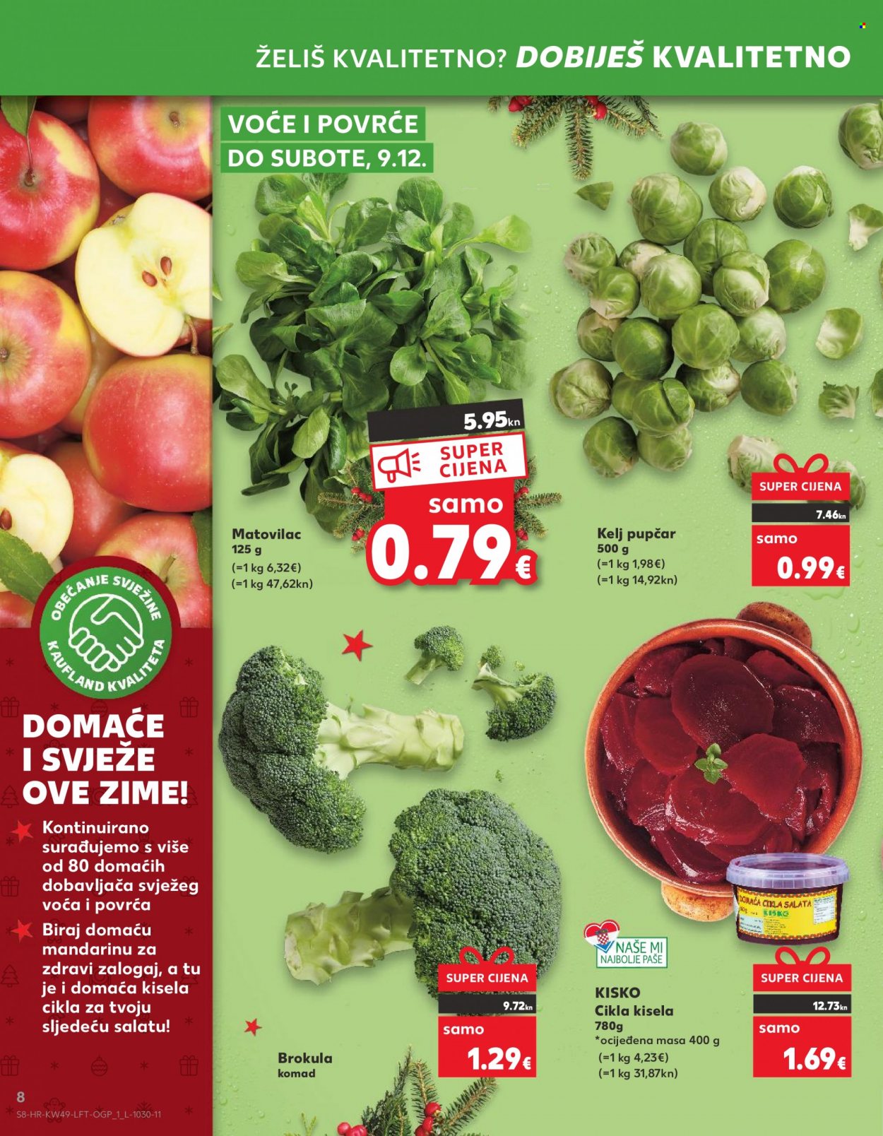 Kaufland katalog - 06.12.2023. - 12.12.2023. Stranica 8