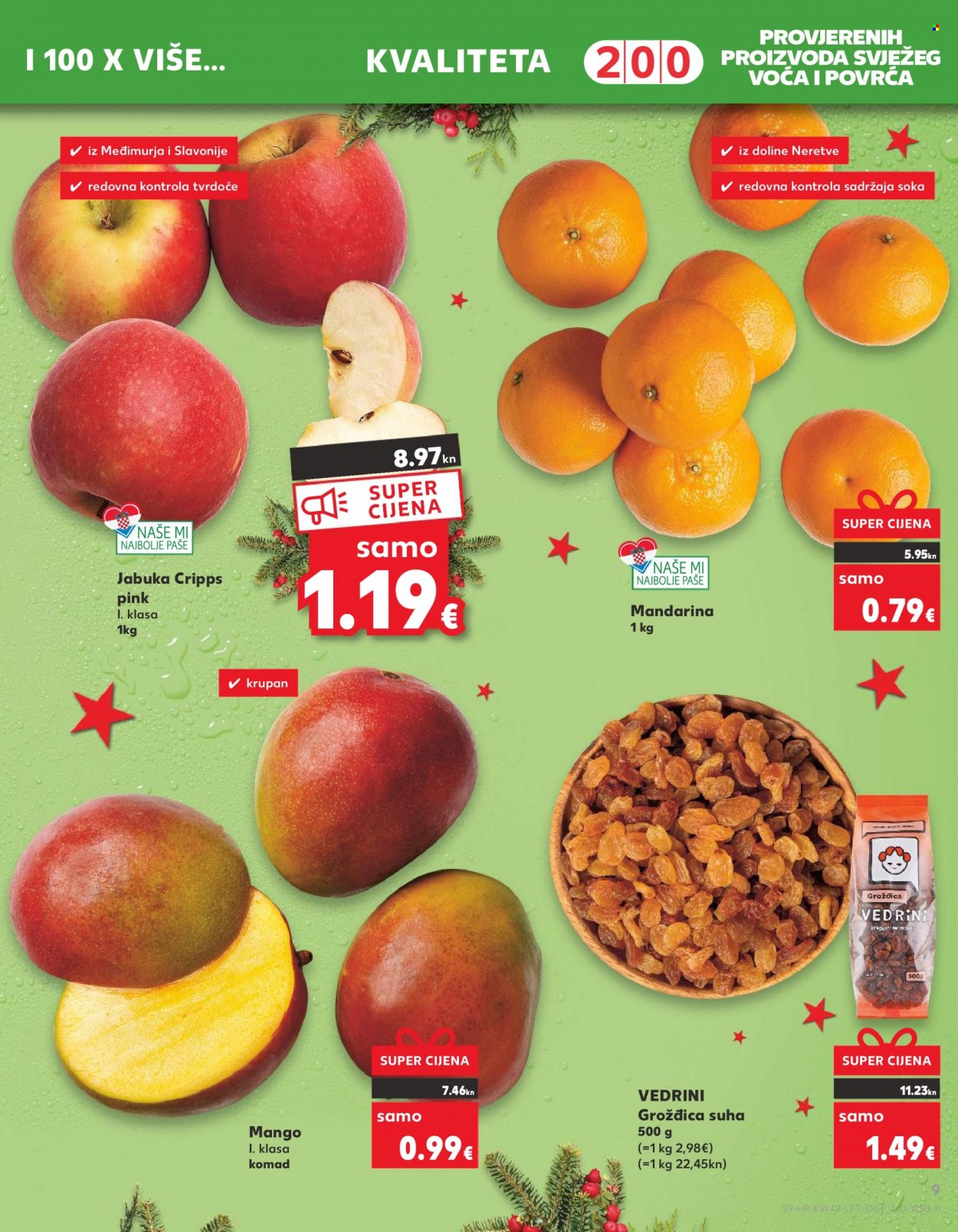 Kaufland katalog - 06.12.2023. - 12.12.2023. Stranica 9