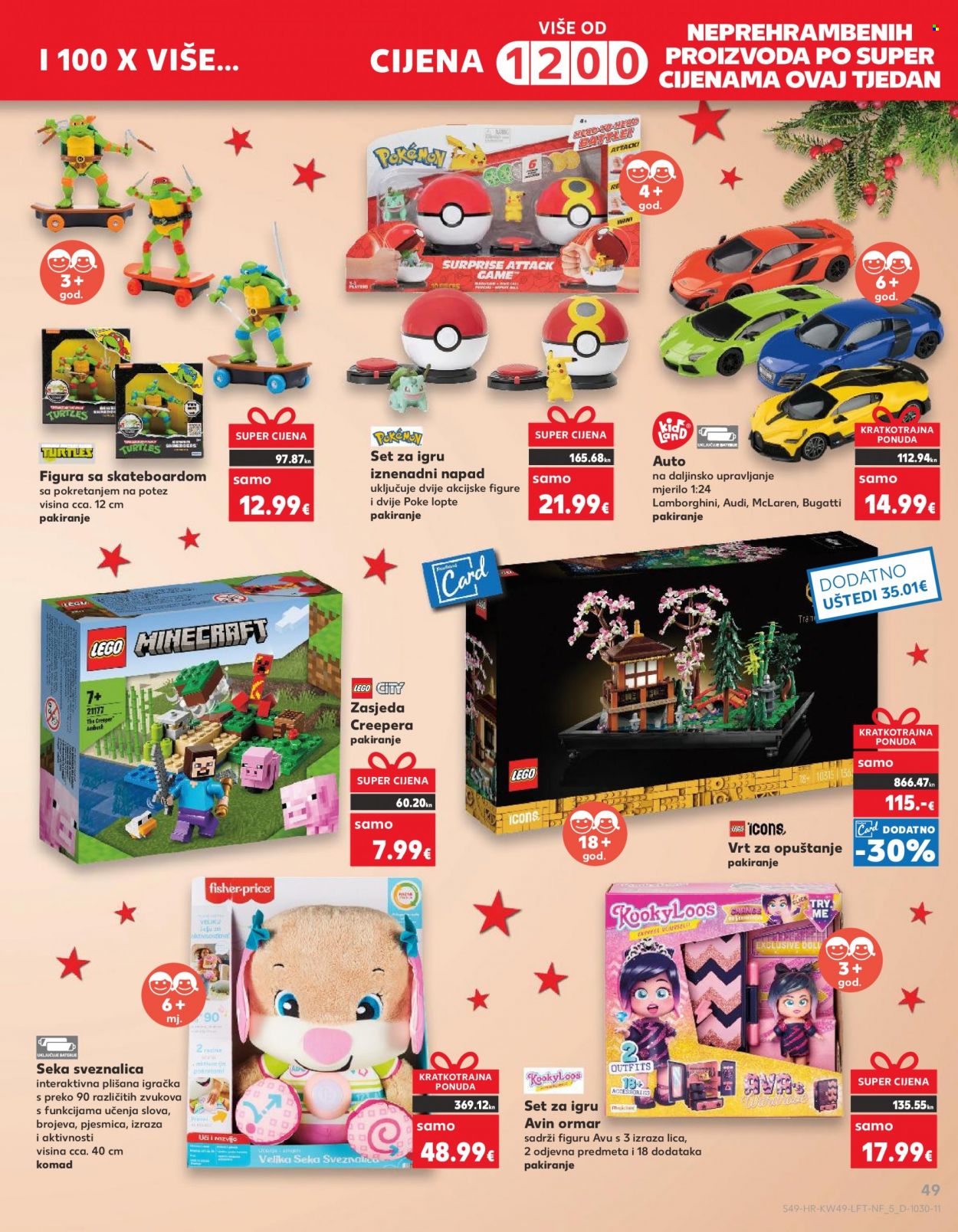 Kaufland katalog - 06.12.2023. - 12.12.2023. Stranica 49
