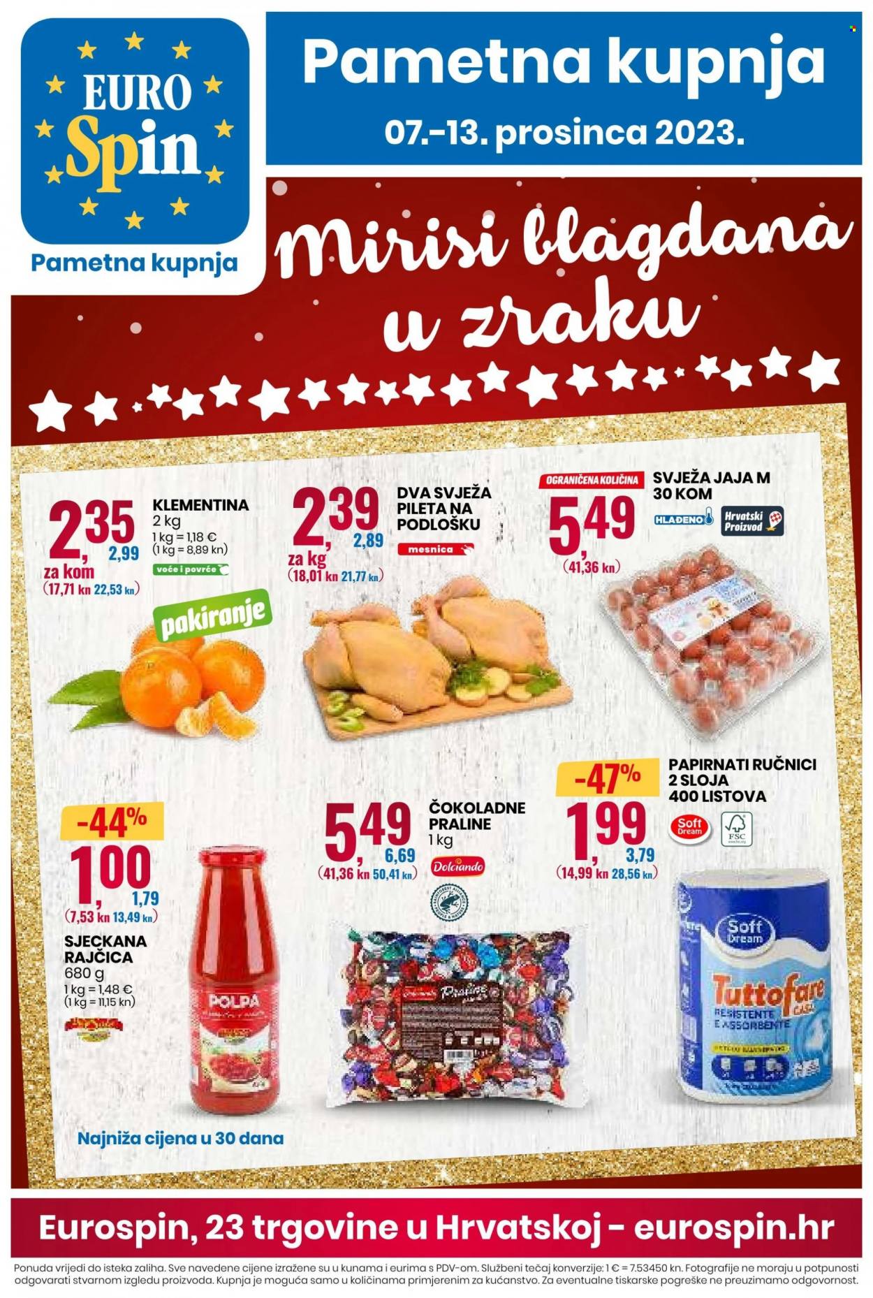 Eurospin katalog - 07.12.2023. - 13.12.2023. Stranica 1