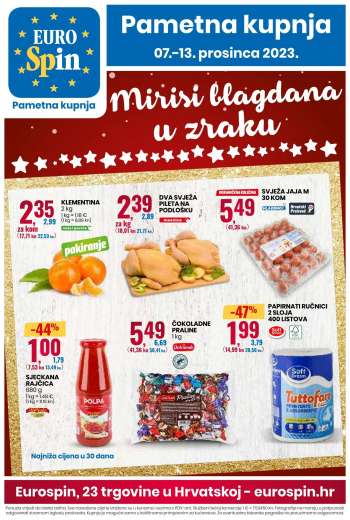 Eurospin katalog - 07.12.2023. - 13.12.2023.