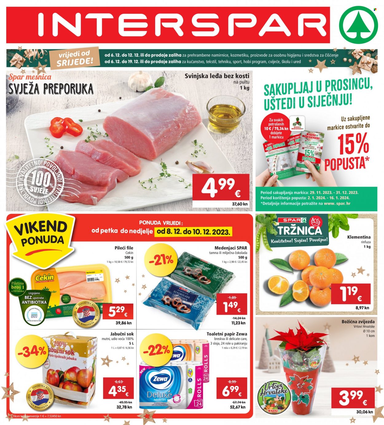 INTERSPAR katalog - 06.12.2023. - 12.12.2023. Stranica 1
