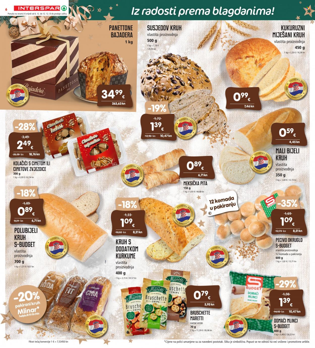 INTERSPAR katalog - 06.12.2023. - 12.12.2023. Stranica 6