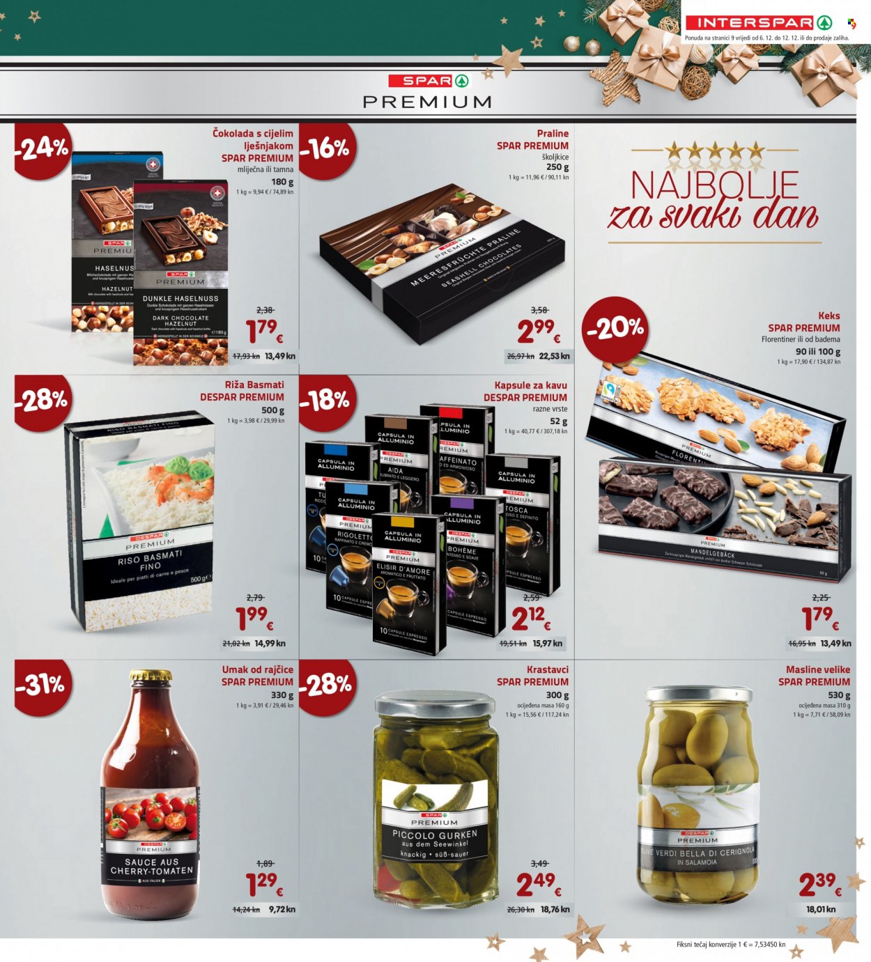 INTERSPAR katalog - 06.12.2023. - 12.12.2023. Stranica 9