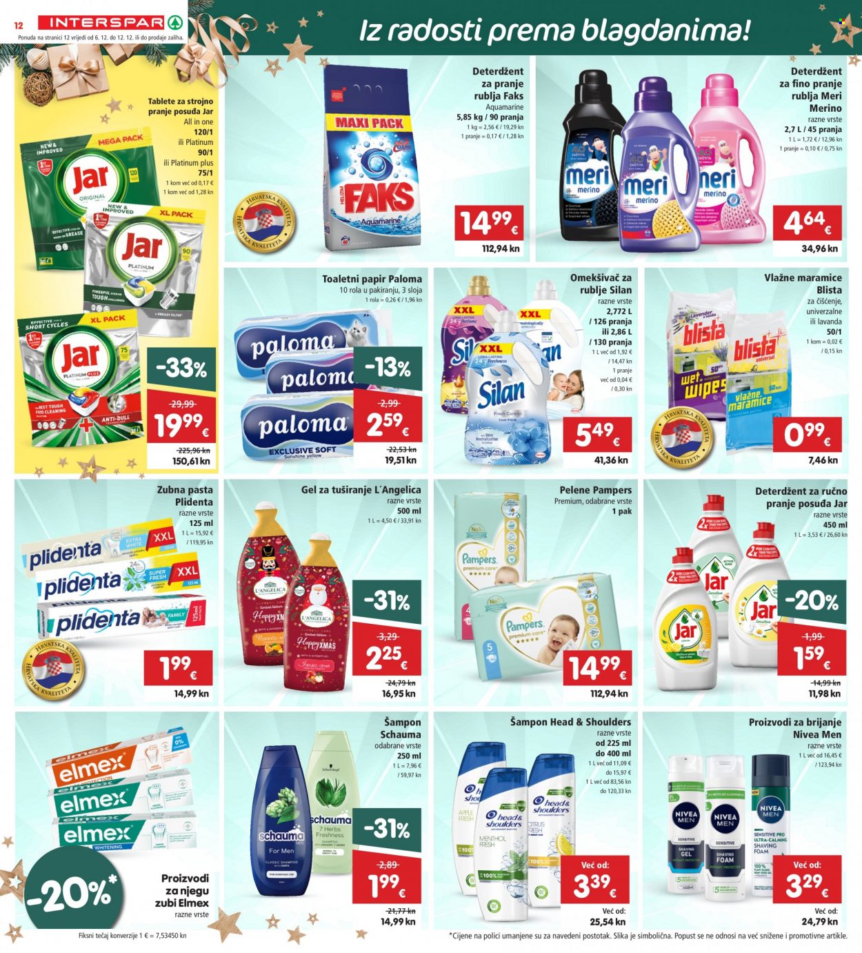 INTERSPAR katalog - 06.12.2023. - 12.12.2023. Stranica 12