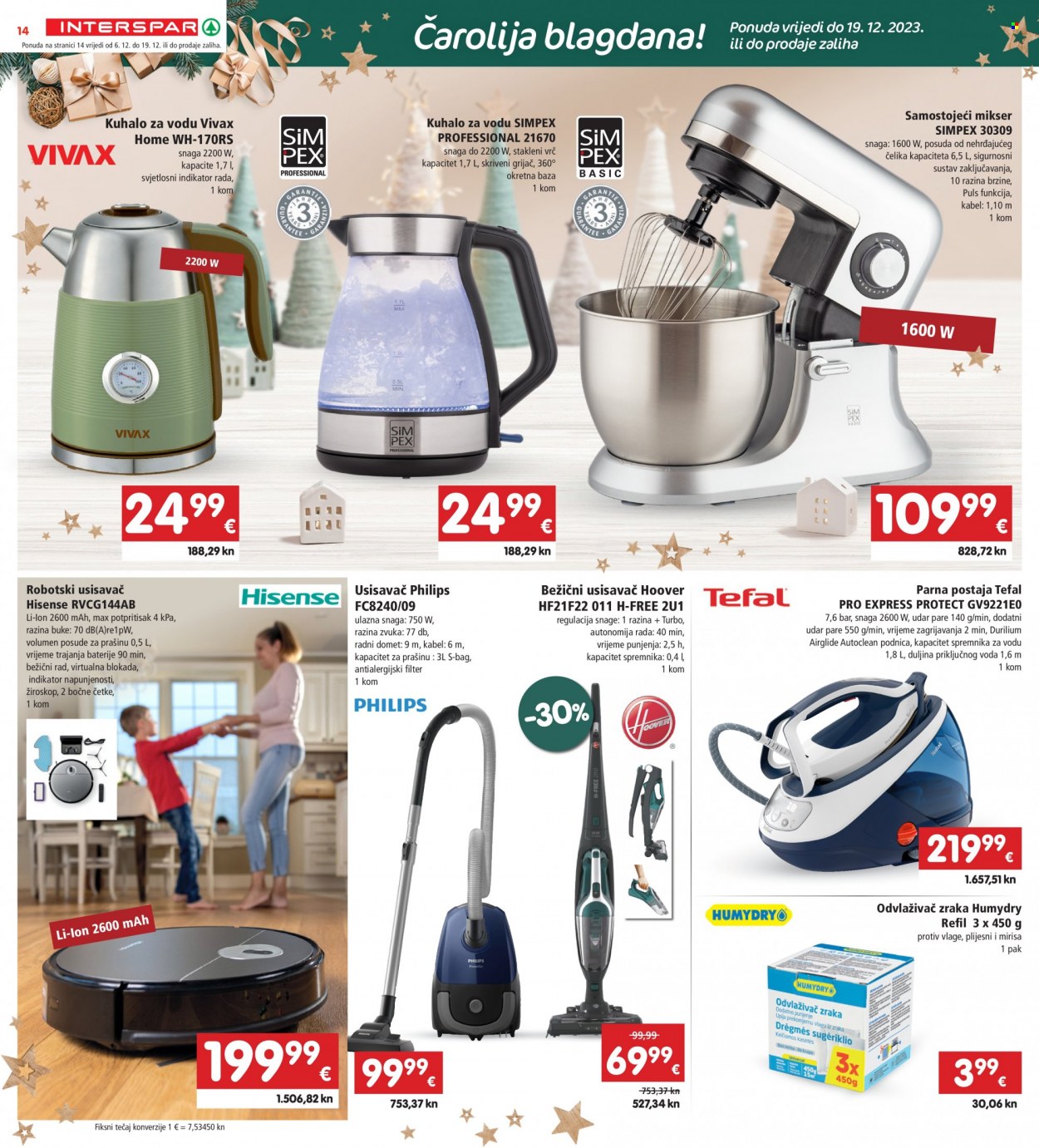 INTERSPAR katalog - 06.12.2023. - 12.12.2023. Stranica 14