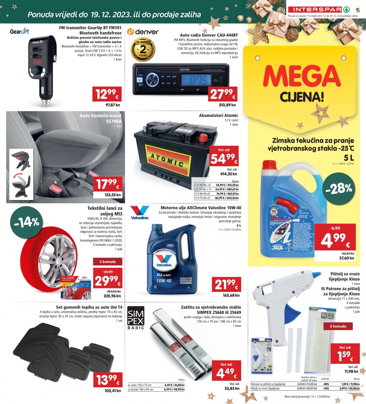 INTERSPAR katalog - 06.12.2023. - 12.12.2023. Stranica 15